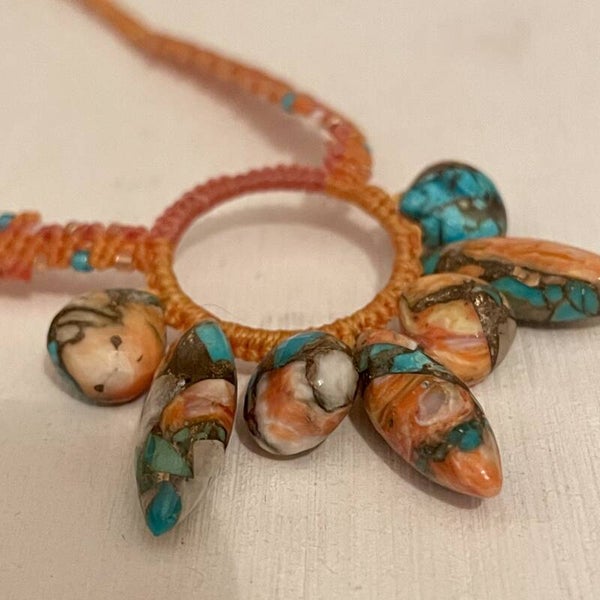 Turquoise d'Arizona - Collier Alyssa