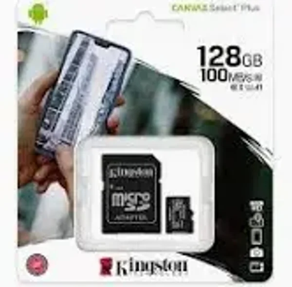 MICRO SD 128GO+adaptateur Kingston
