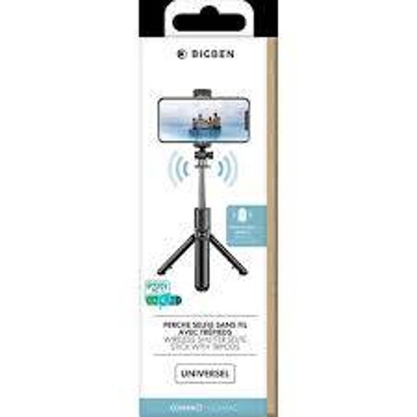 Perche selfie sans fil avec trépieds bigben