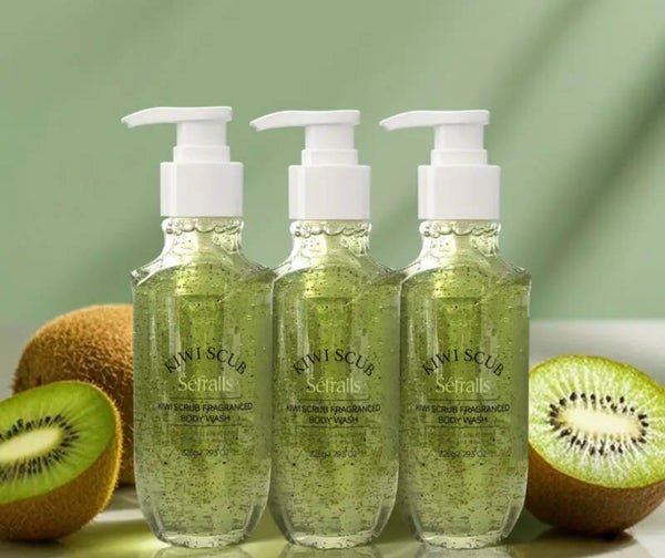 Sefralls Gel douche exfoliant kiwi