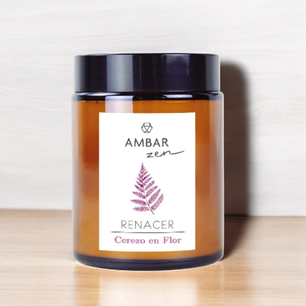 Bougie Fleurs De Cerisier – Collection Ambar Zen