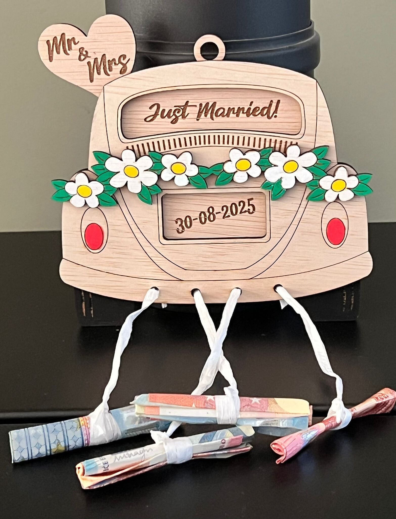 Geldcadeau cadeaubon houder luxe