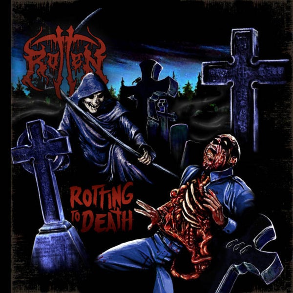 LAR046 ROTTING - Rotting To Death CD
