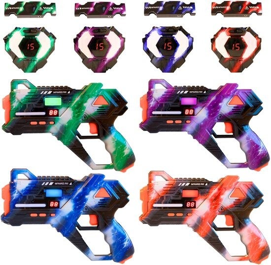 Lasergame set 4 player