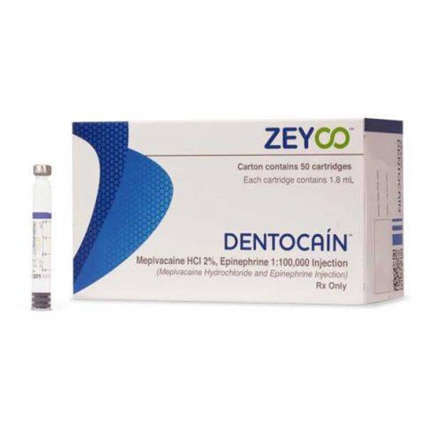 Dentocain 2 Porciento Anestesia C/mepivacaina