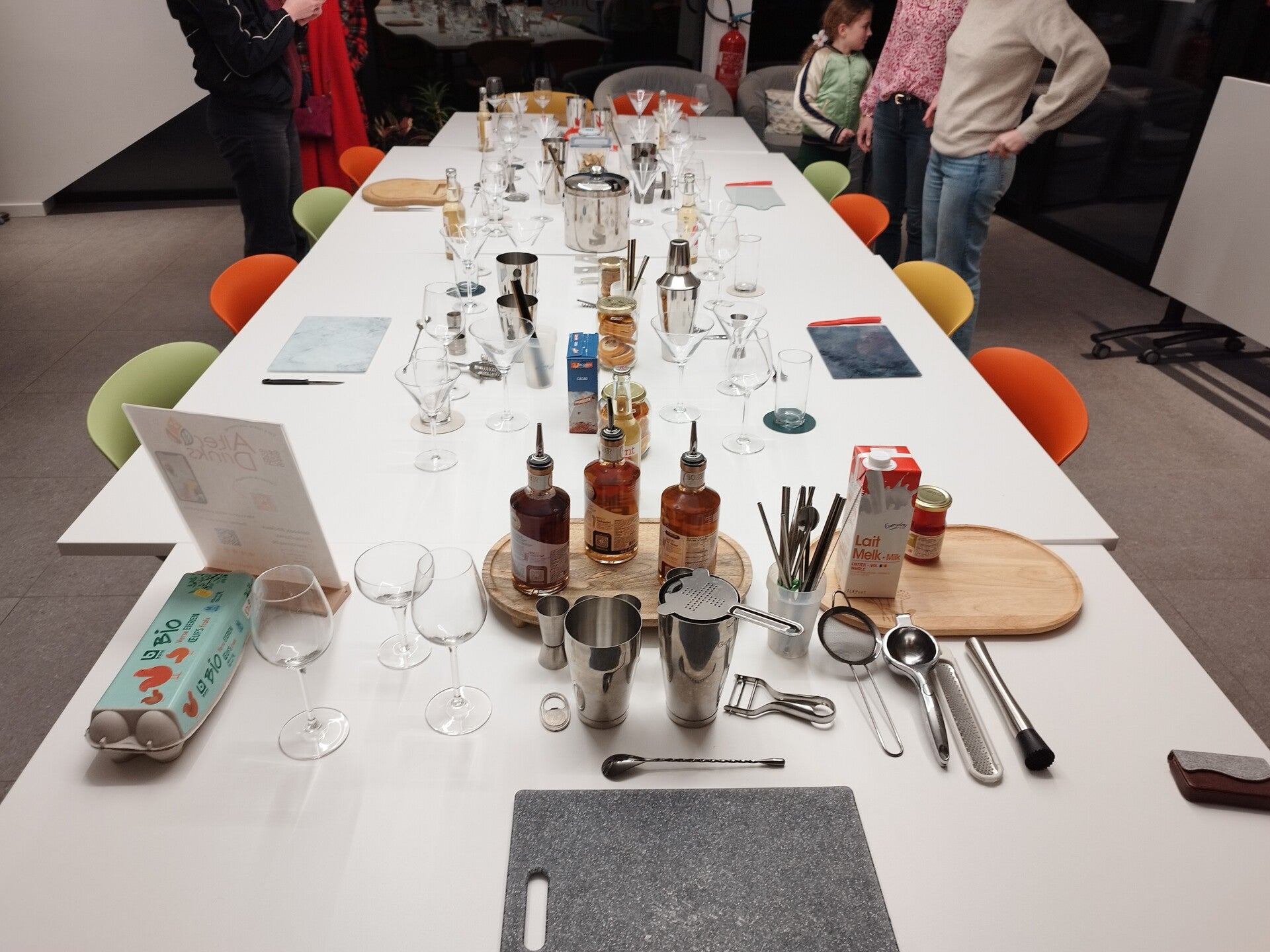 atelier de mixologie sans alcool