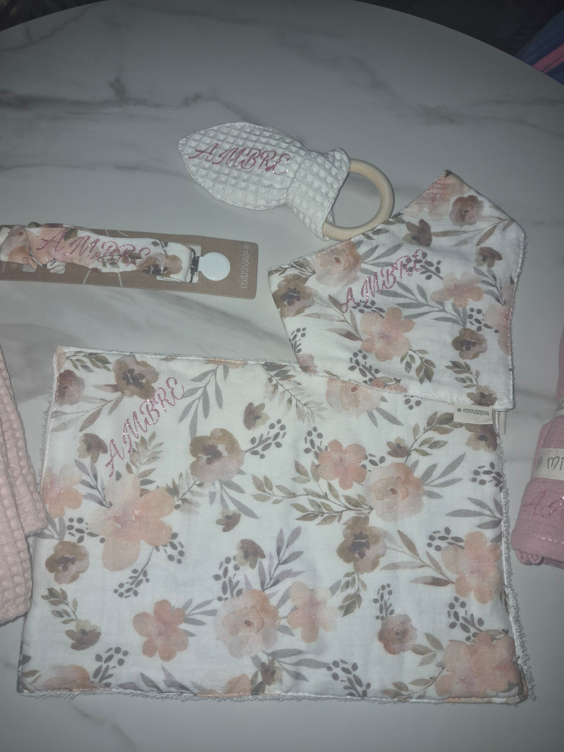 Personnalisations kit naissance