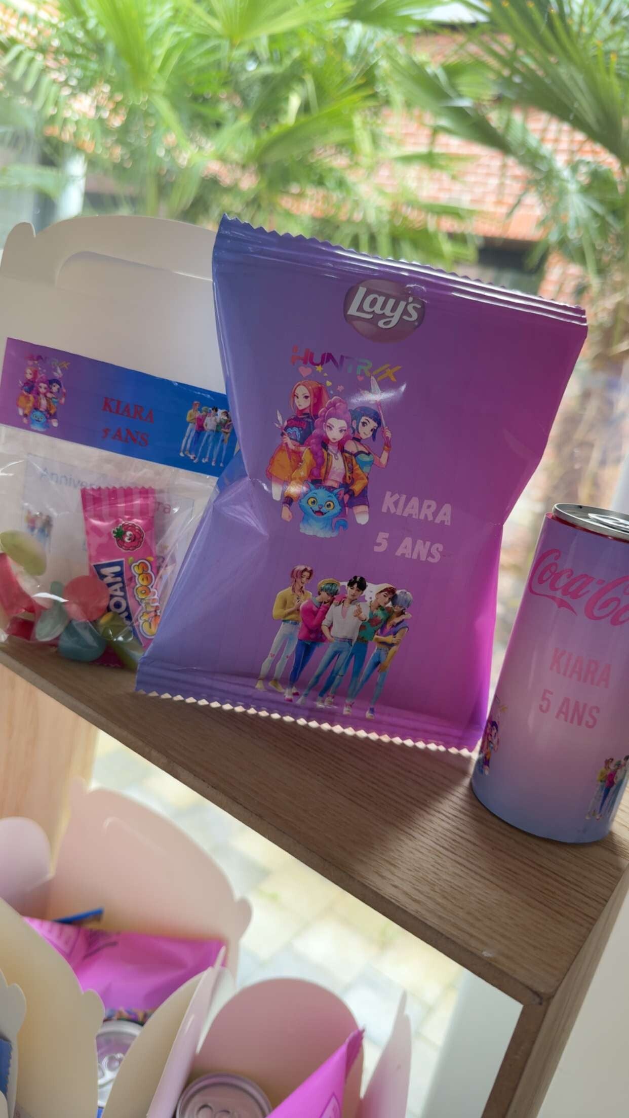 paquets de chips personnalisé selon votre événement et votre thème