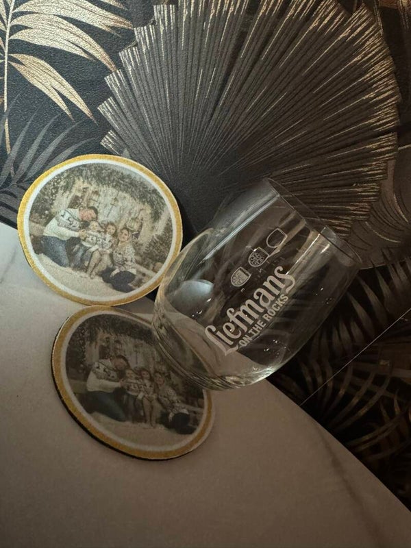 Sous-verres x6 Personnalisés