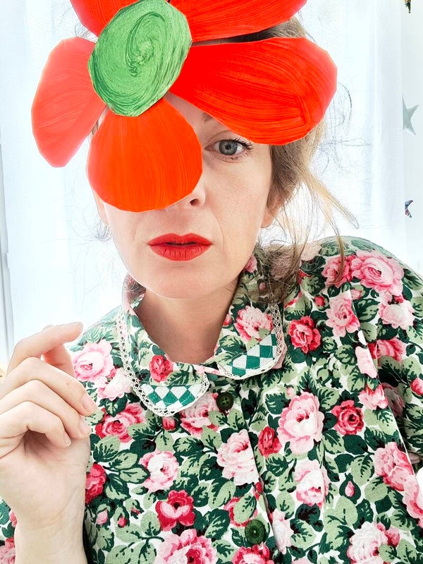 La dame de fleurs
