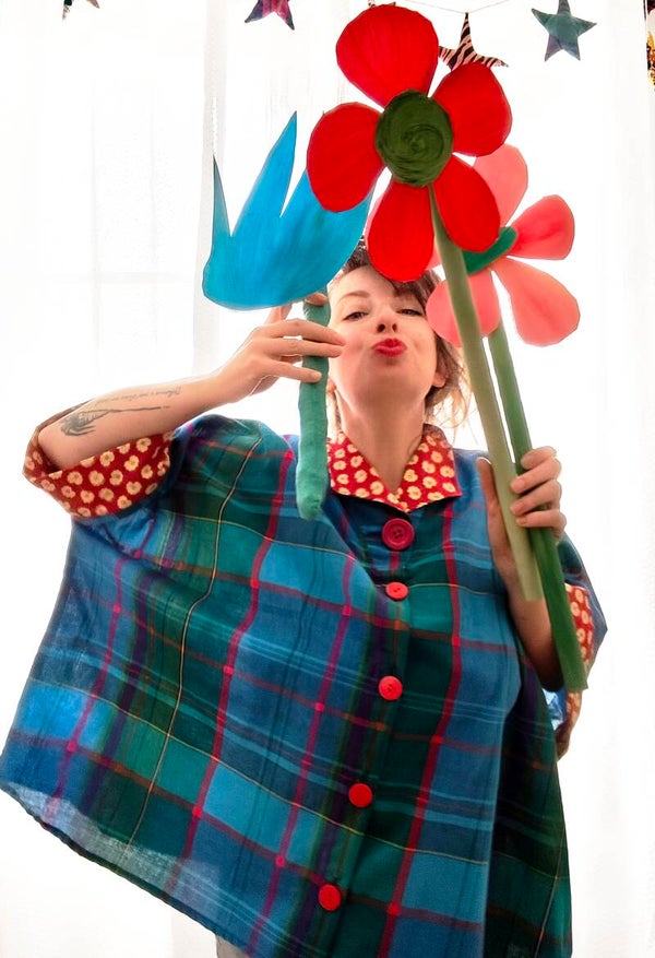 La madras de fleurs