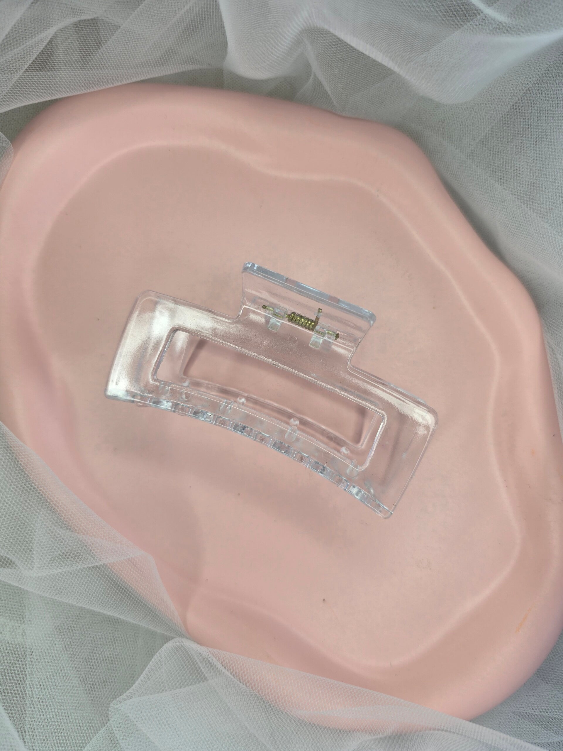 „Pink Statement Haarclip“