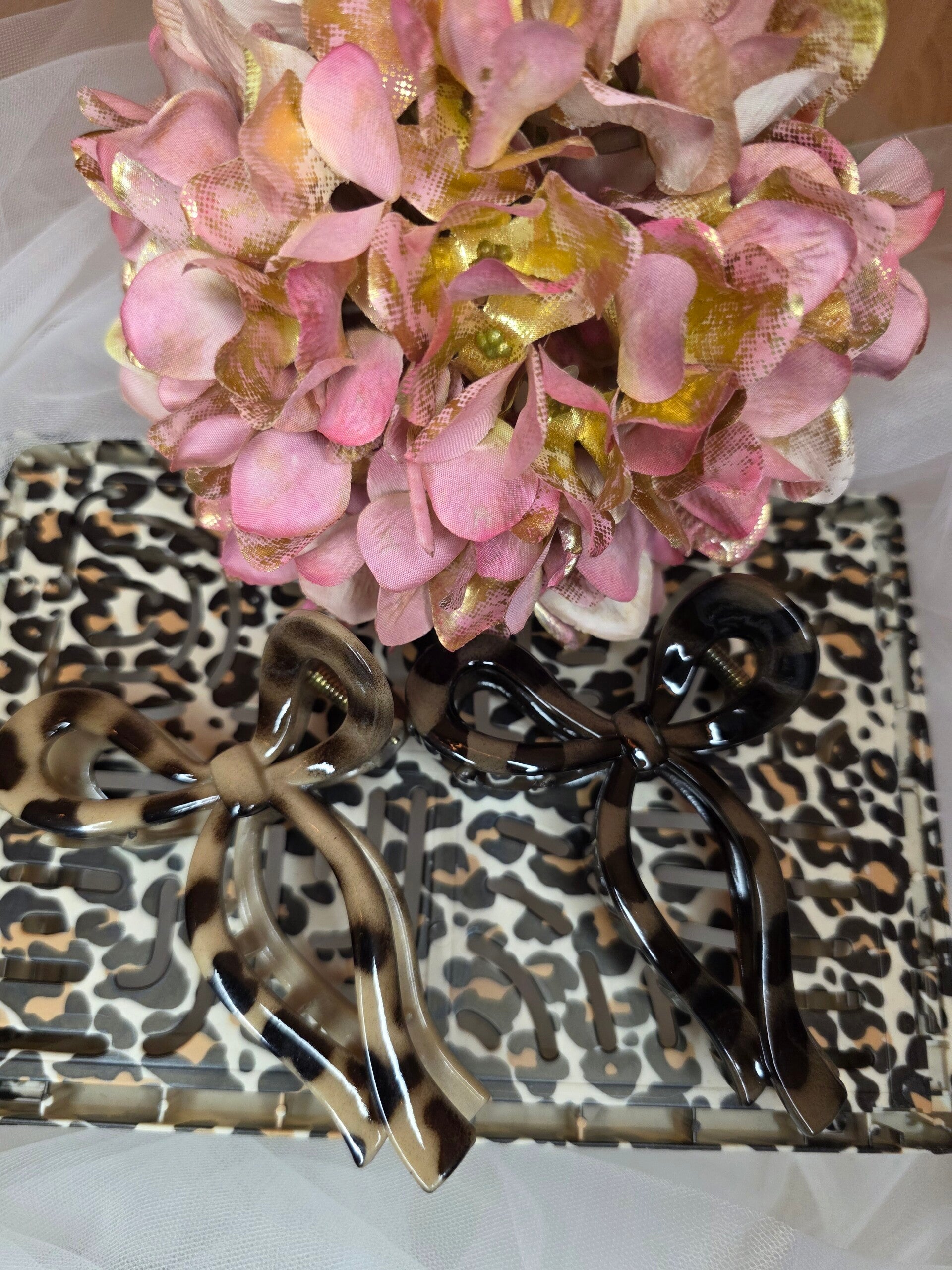 Haarspange „Leo“ – Elegante Schleifenform