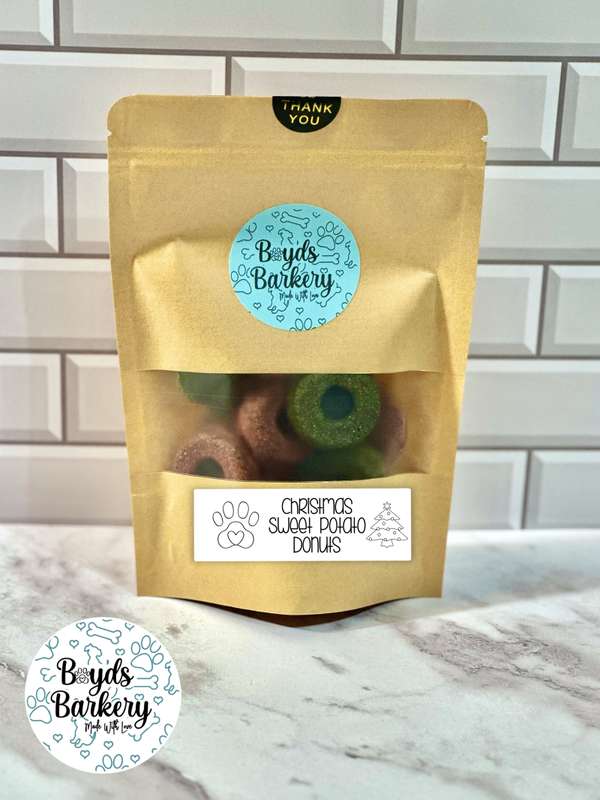 Christmas Sweet Potato Donuts