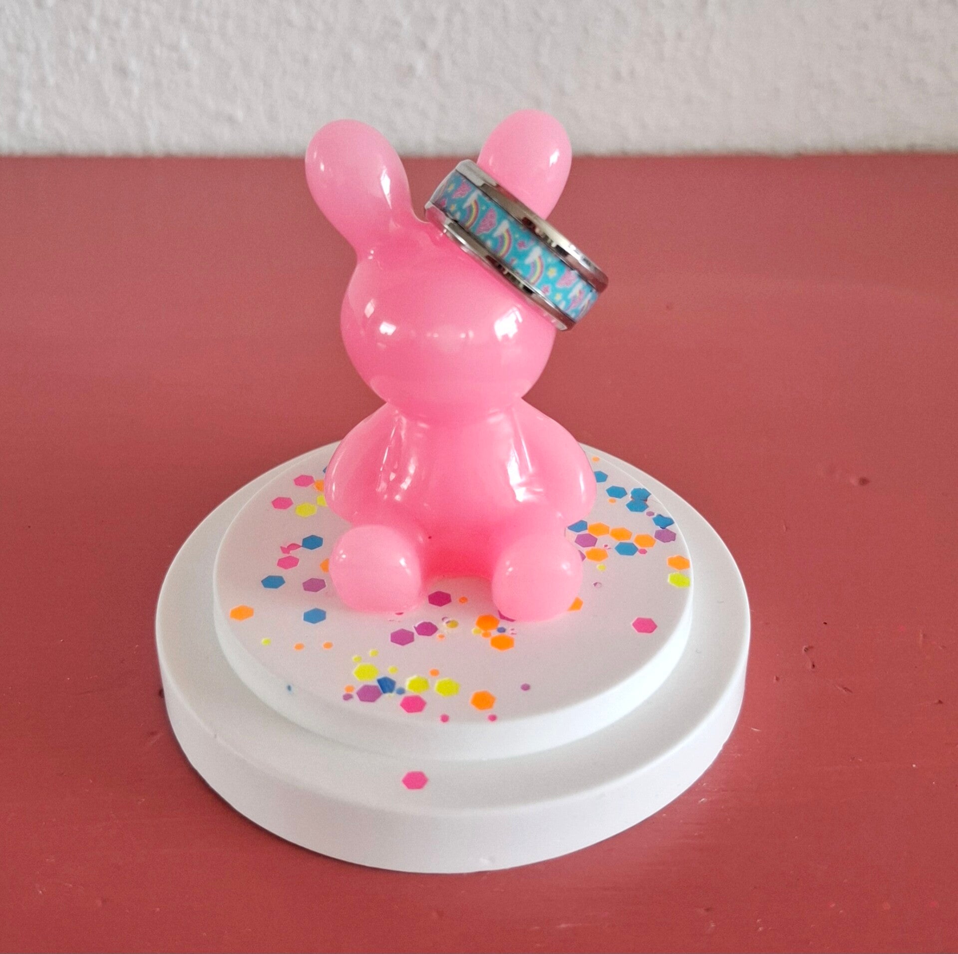 Ringhouder Confetti Konijn
