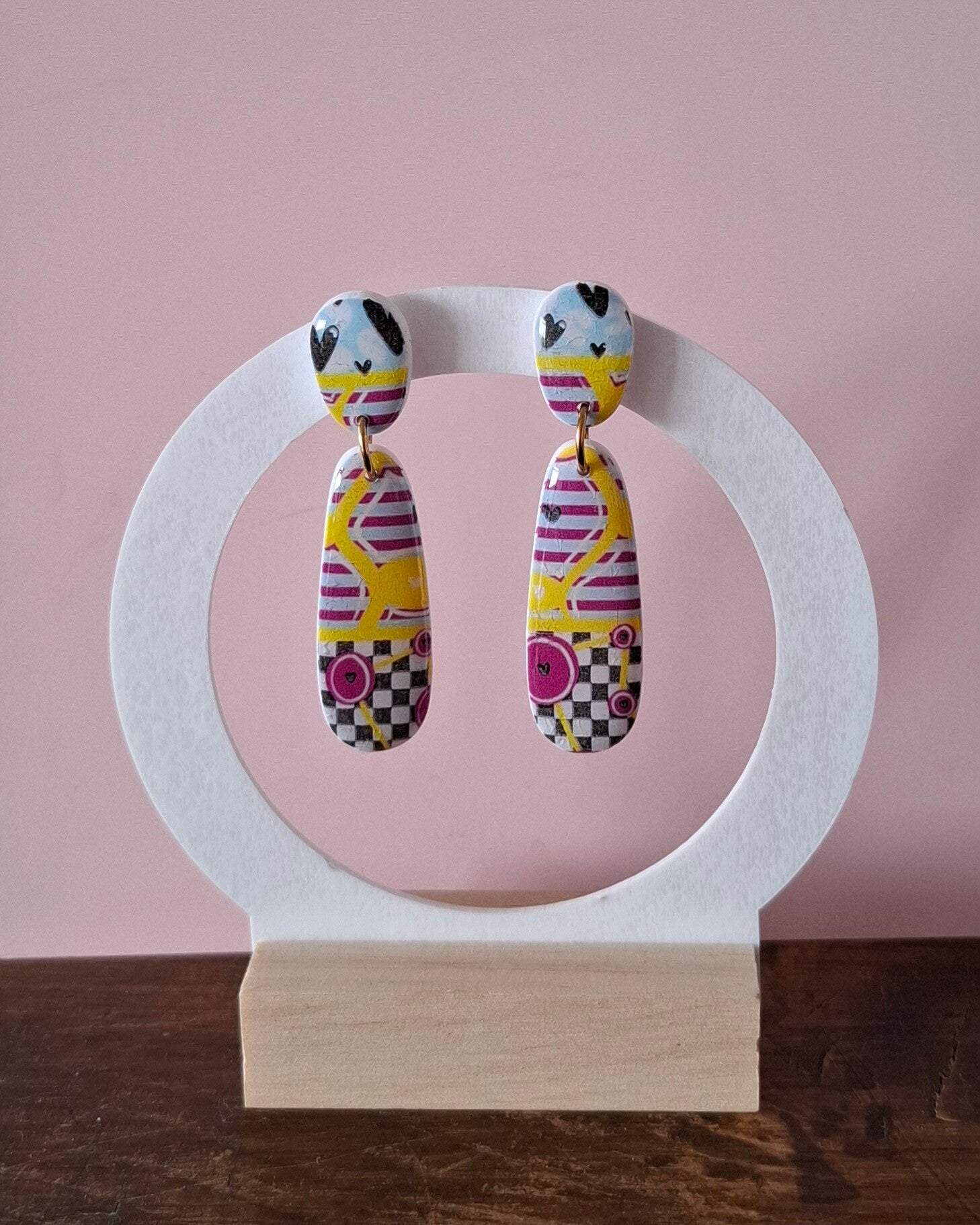 Boho oorbellen