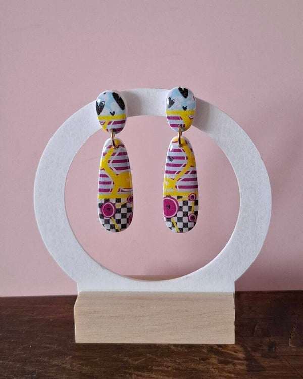 Boho oorbellen