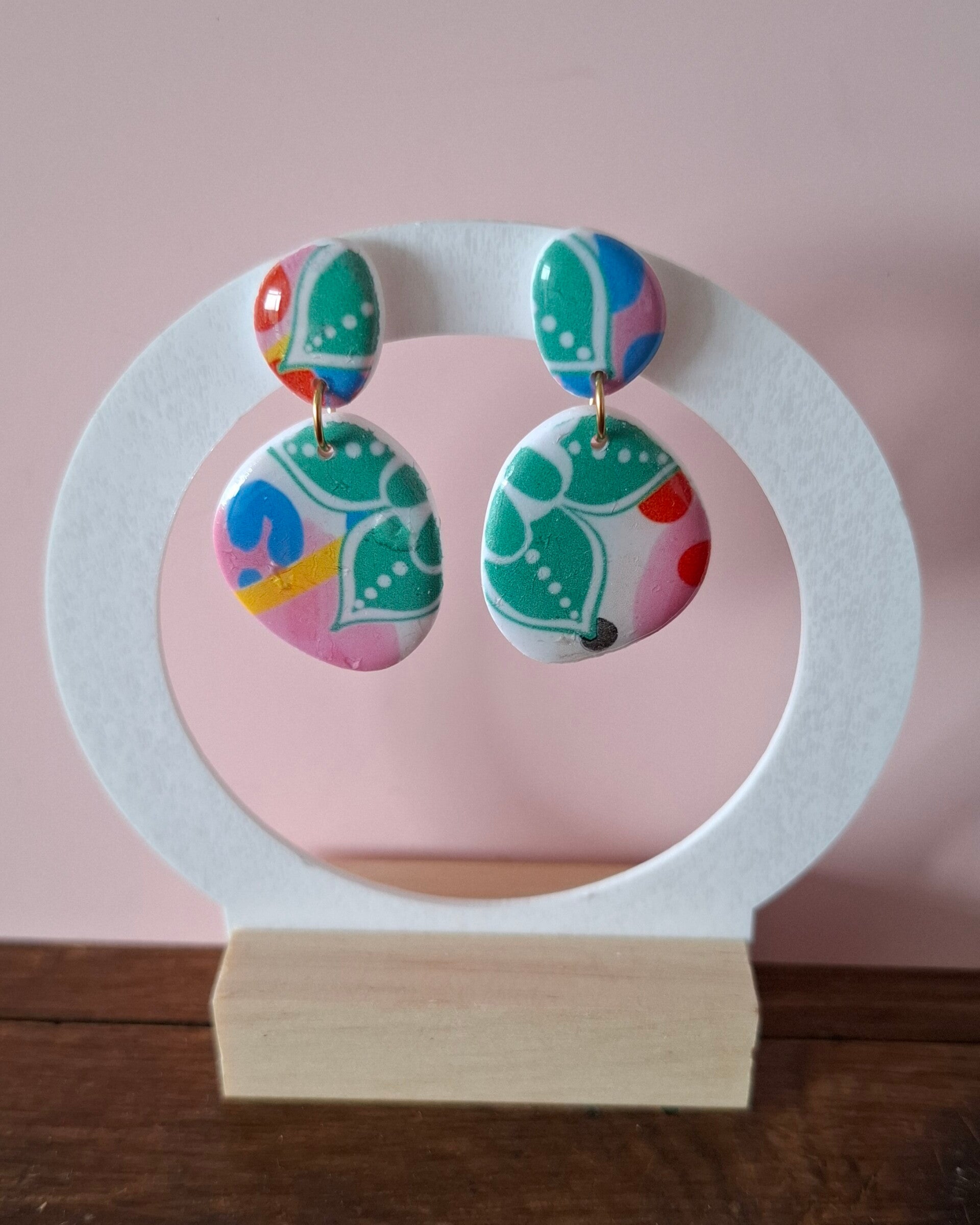 Boho oorbellen
