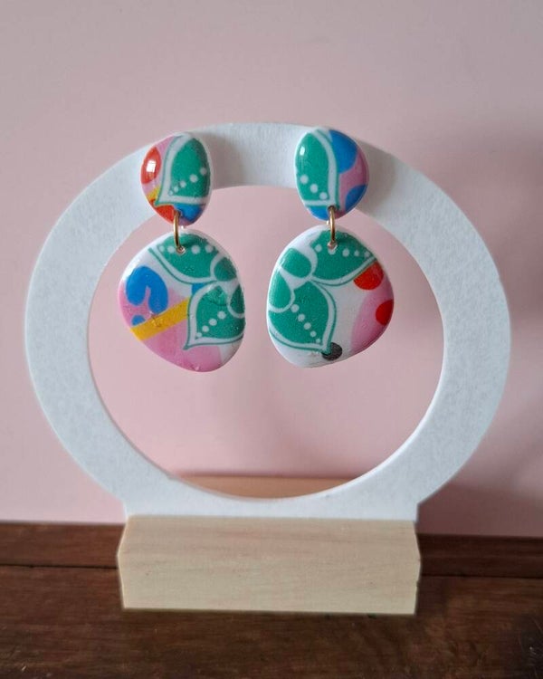 Boho oorbellen