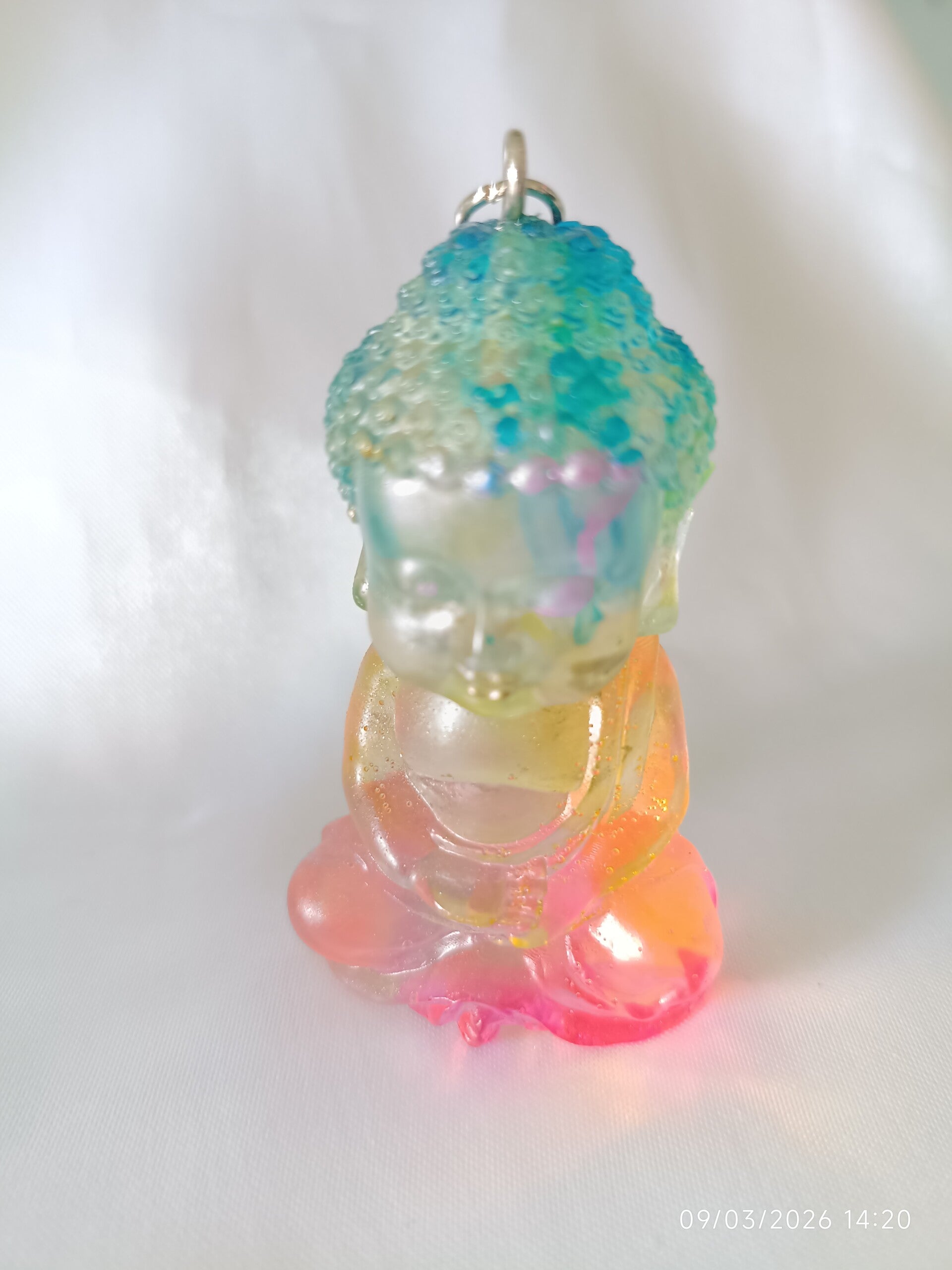 Porte-clés Bouddha porte-bonheur