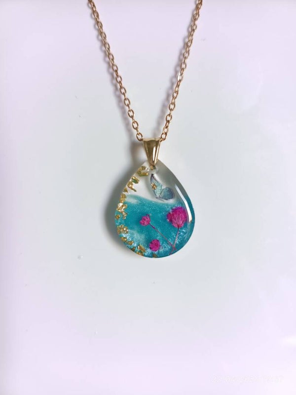 Collier jardin secret