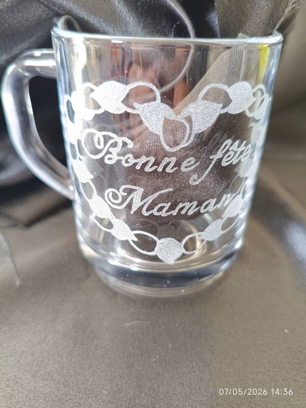 Mug cœur de pétale