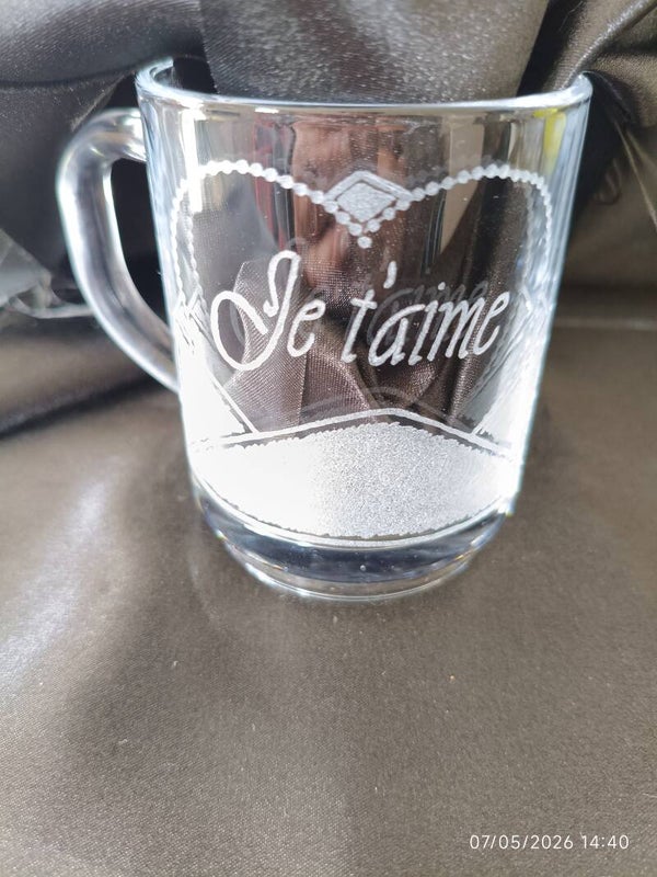 Mug enveloppe cœur