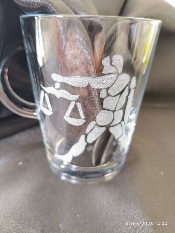 Grand mug signe astro balance