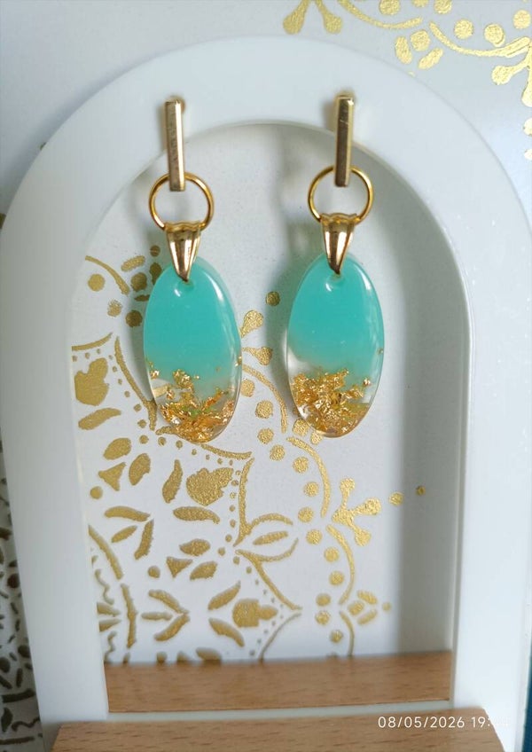 Boucles d'oreilles Jade
