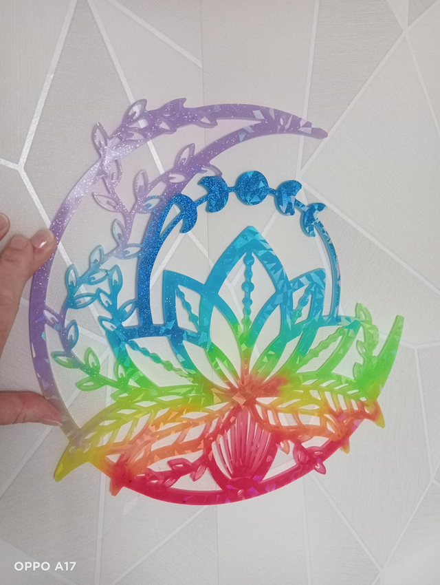 Applique murale holographique