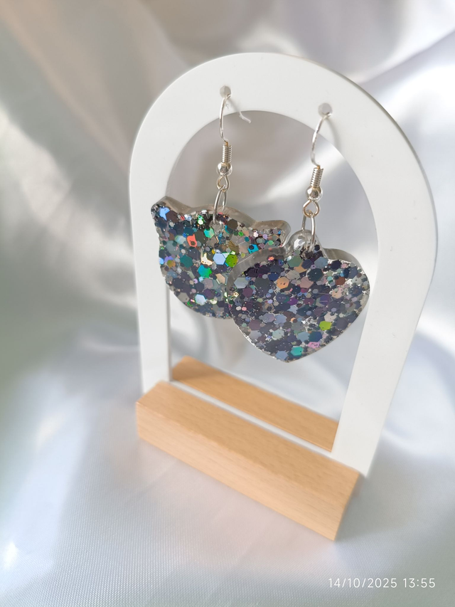 Boucle d'oreille Kitty