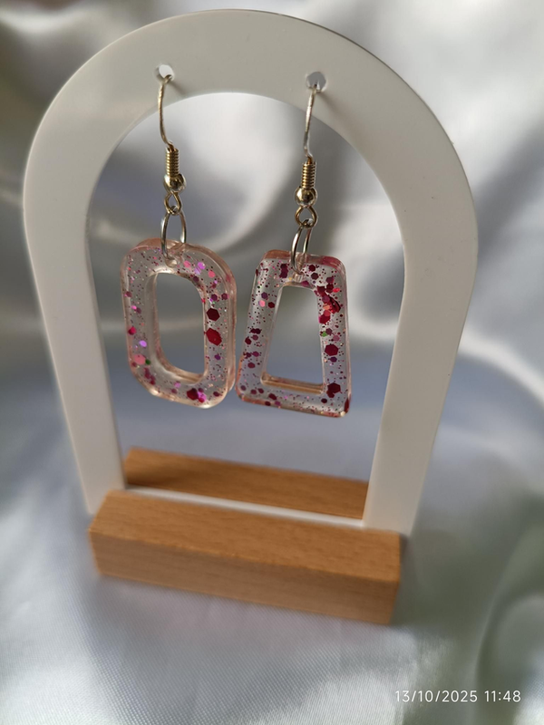 Boucle d'oreille Géo Glam