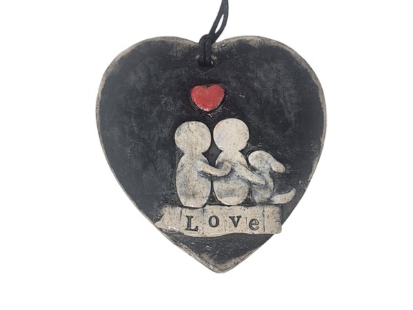 Handmade Ceramic Love Heart