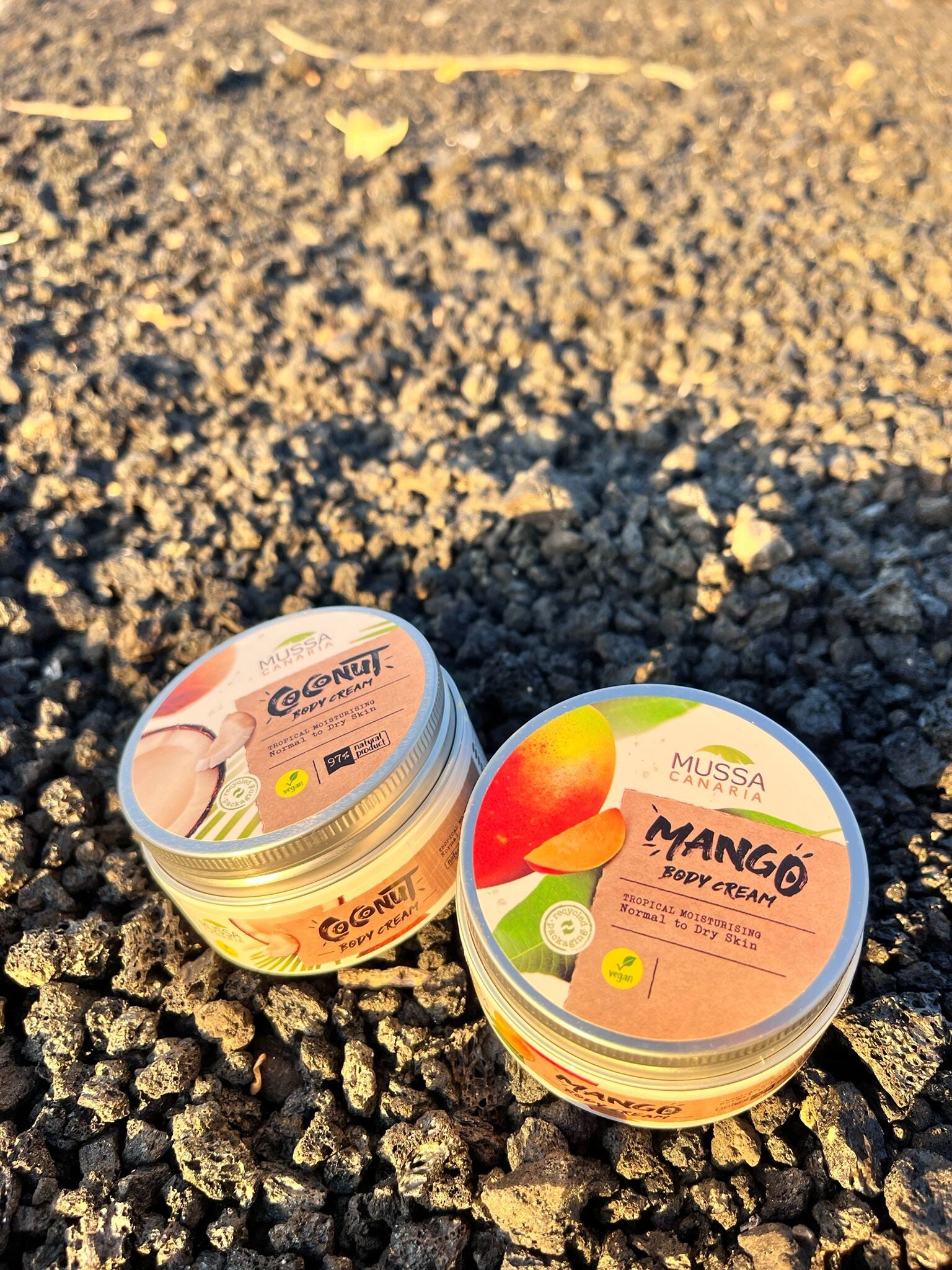 Mini Body cream coco 70ML (Mussa Canaria)