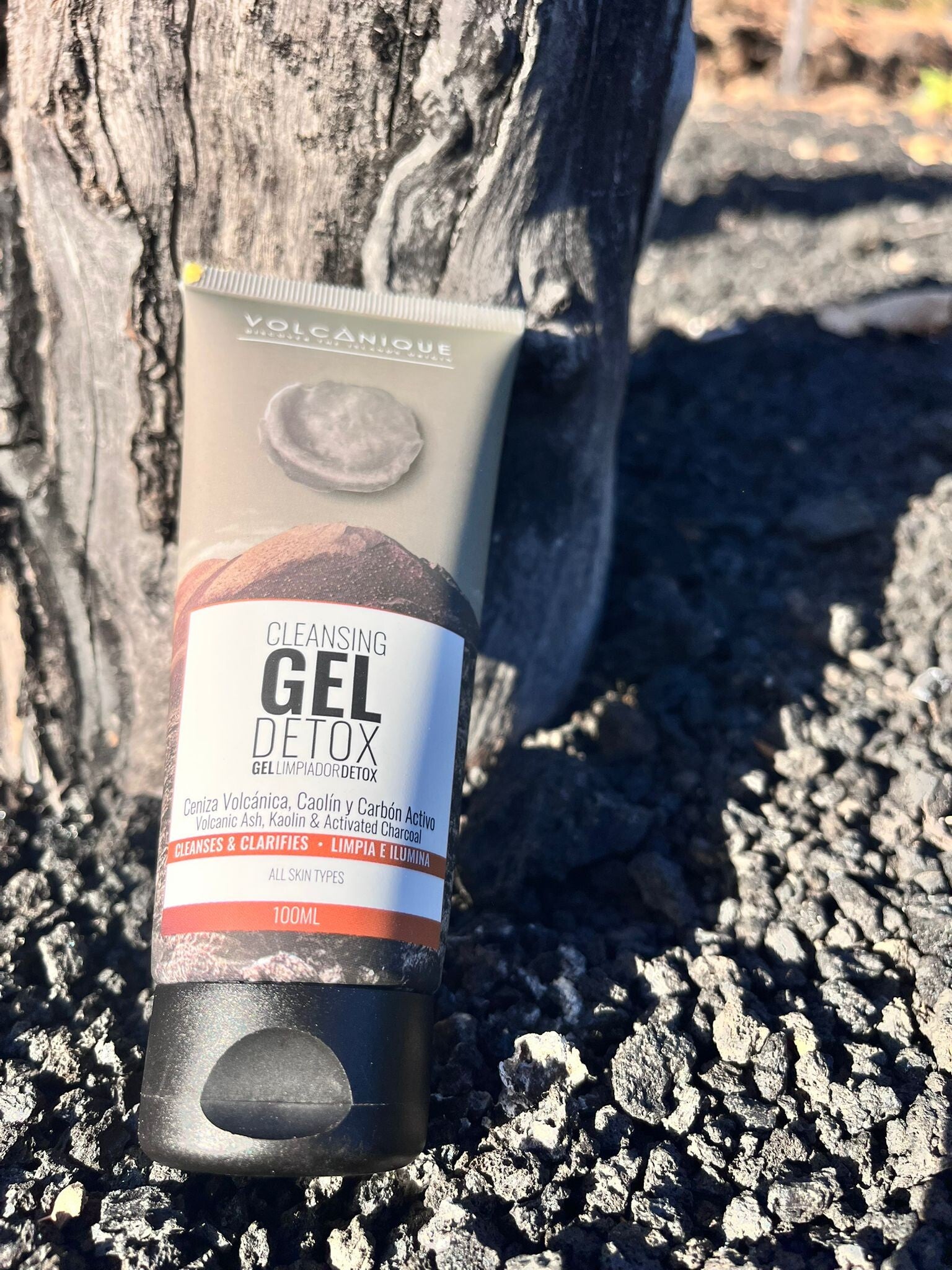 Gel limpiador detox 100ML (Volcánique)
