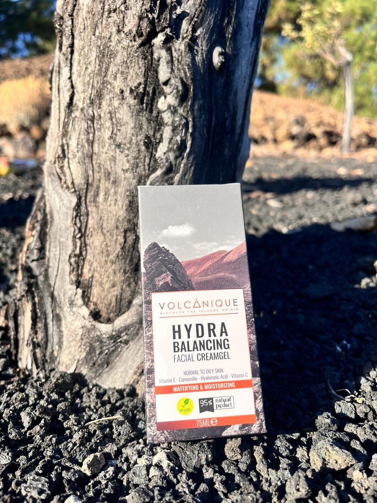 Crema facial hidratante y equilibrante 75ML (Volcánique)