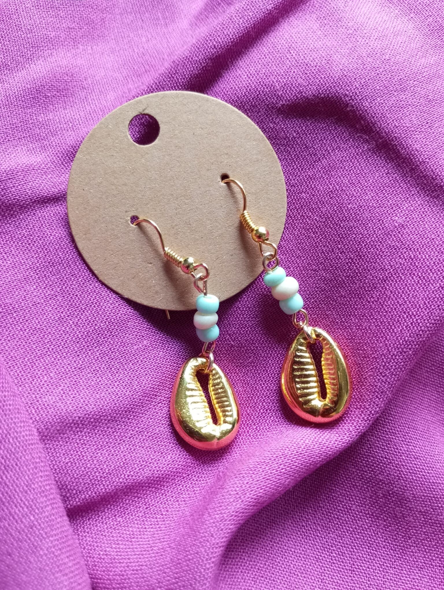 Pendientes caracola