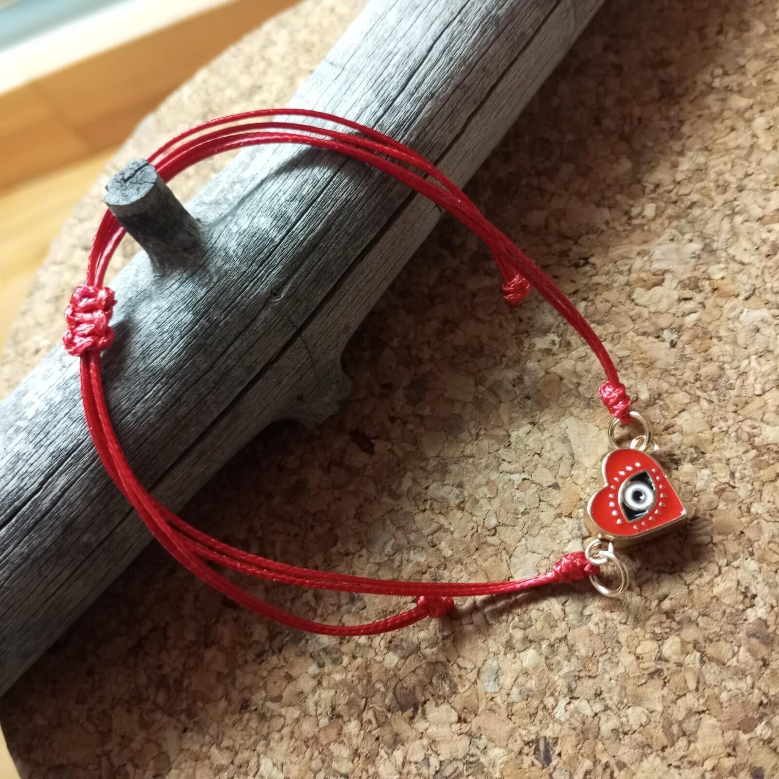 Pulsera hilo decoración central