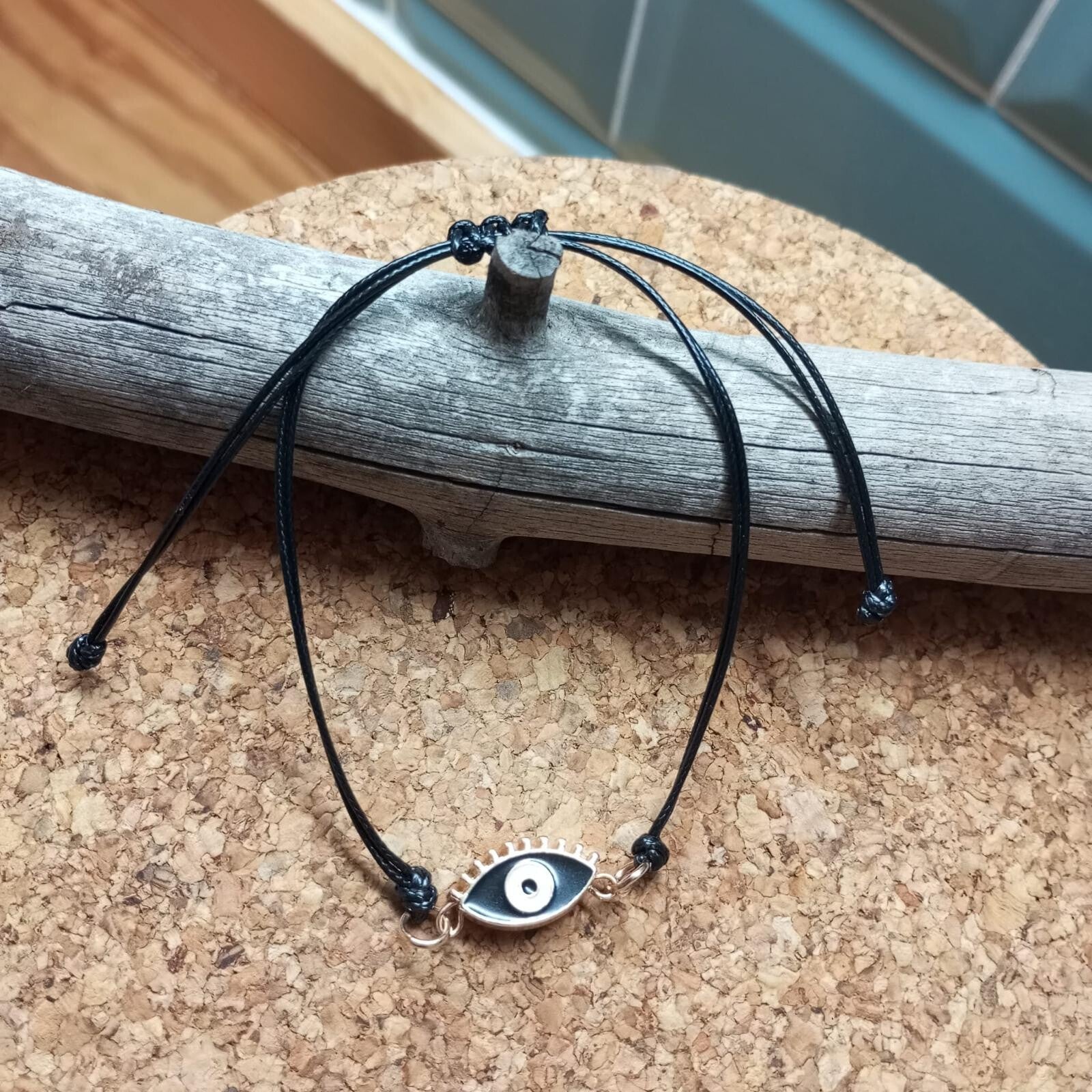 Pulsera hilo decoración central