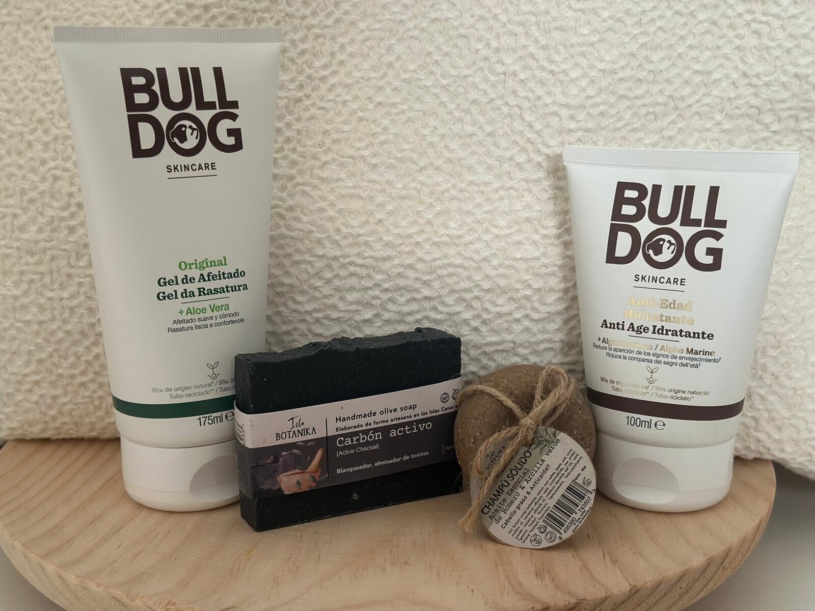 Pack higiene hombre anti-edad.