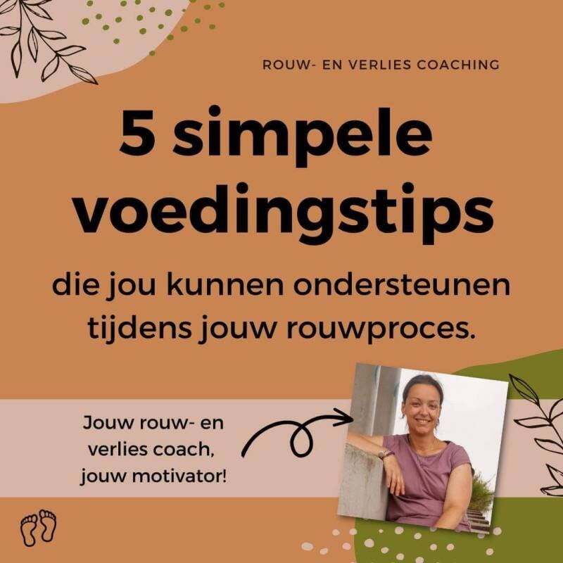 5 simpele voedingstips tijdens rouw