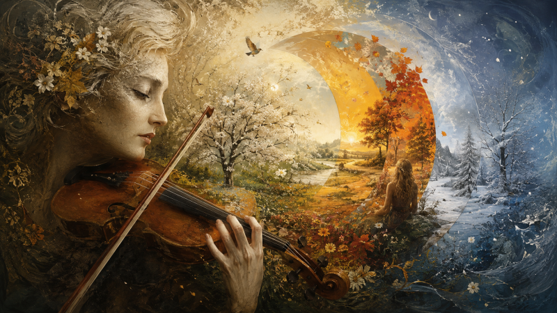 Vivaldi en De Vier Jaargetijden als spiegel van het leven