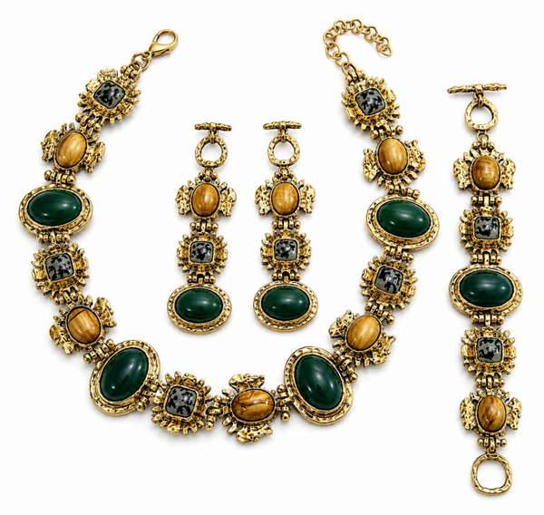 Vintage Emerald Luxe Jewelry Collection