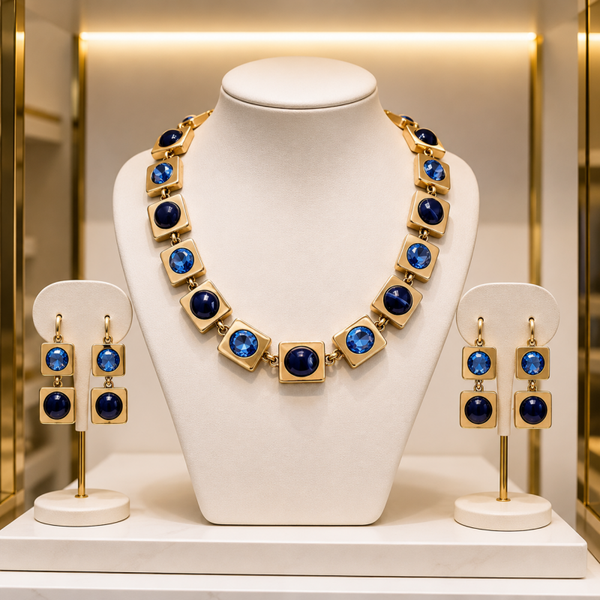 Royal Sapphire Luxe Jewelry Set
