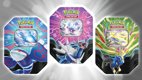 POKEMON - Lot des 3 Tins Pokebox Légendes Azur
