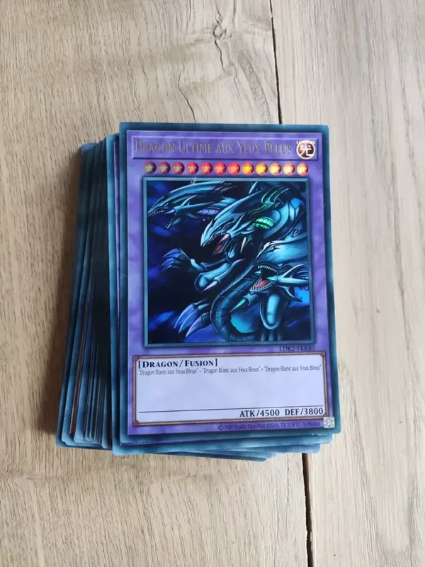 Deck Dragon blanc au yeux bleu