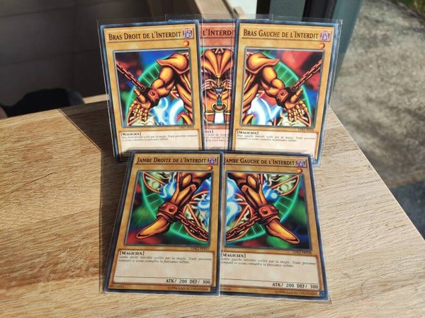 Yu-Gi-Oh - Les 5 Parties exodia L'interdit complet LDK2-FR Le Maudit