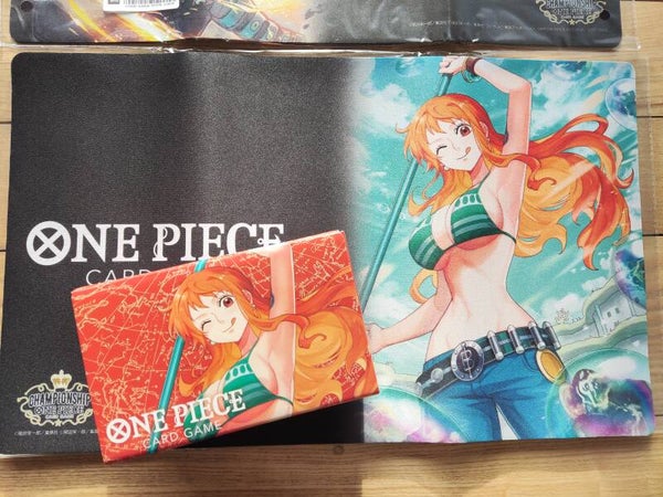 Playmat and storage box championship Nami deck box