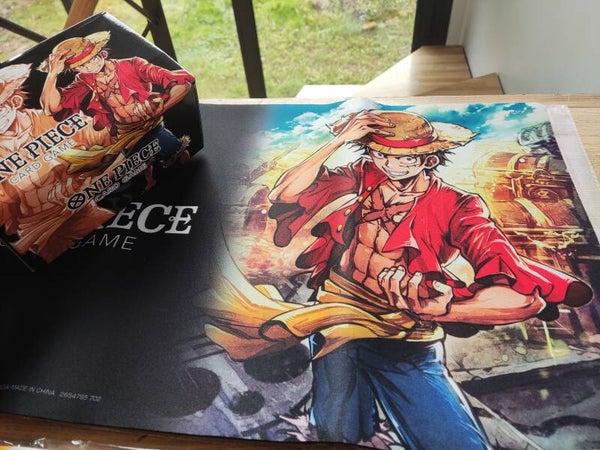 Playmat and storage box championship Monkey D Luffy deck box