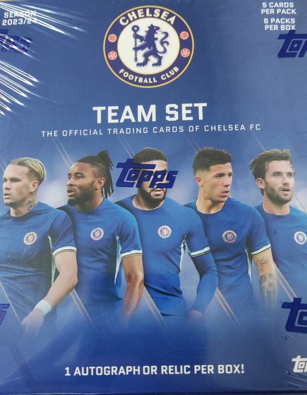 Topps Chelsea FC Official Team Set 23/24 - Box Sealed